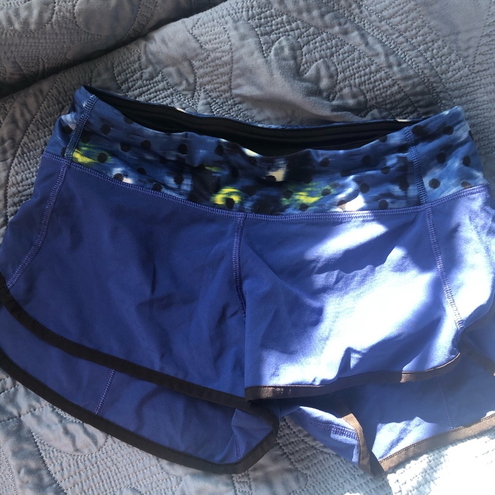 Lululemon size 4 speed short